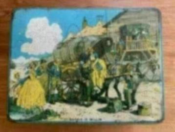 Oud blik merk Thornes toffees England (brocante) beschikbaar voor biedingen
