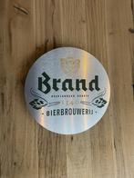 Reclamebord Brand bier 40x40cm aluminium, Verzenden, Nieuw, Reclamebord, Plaat of Schild, Brand