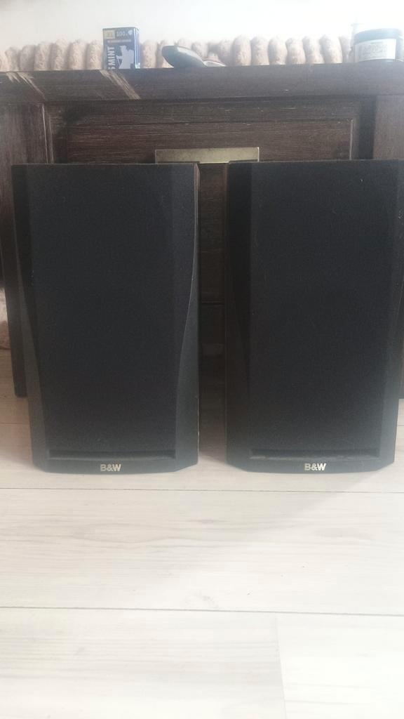 B&W Speakers - Topkwaliteit Geluid, Audio, Tv en Foto, Luidsprekers, Gebruikt, Front, Rear of Stereo speakers, Bowers & Wilkins (B&W)