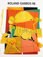 Hervé Télémaque - Roland Garros 1998 - Litho, Ophalen of Verzenden