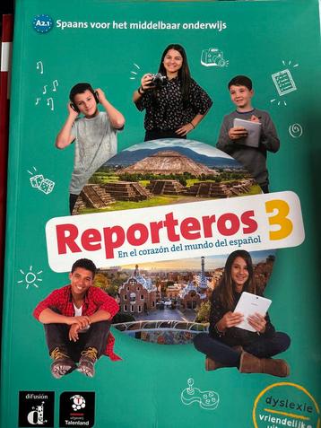 Reporteros 3 - Spaans leerboek A2.1 beschikbaar voor biedingen