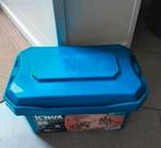 NIEUWE ORGINELE BLAUWE K.NEX BAK MET BOUWTEKENING COMPLEET, Ophalen of Verzenden, Nieuw, K'nex