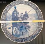 Groot wandbord, Delfts blauw, Royal Sphinks, Ophalen of Verzenden