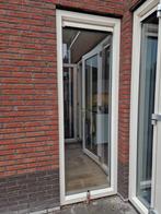 Europrovyl kunststof kozijn met HR++ en DUCO rooster, Kunststof, Raamkozijn, Zo goed als nieuw, Inclusief glas