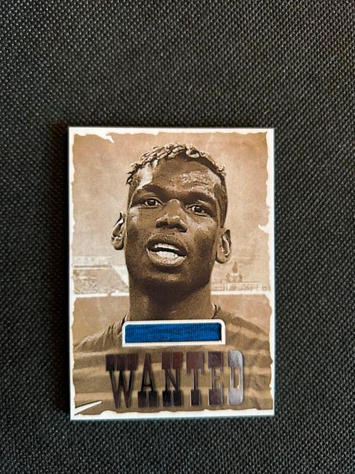 Paul Pogba match worn Patch Card /6, Hobby en Vrije tijd, Stickers en Plaatjes, Zo goed als nieuw, Plaatje, Ophalen of Verzenden