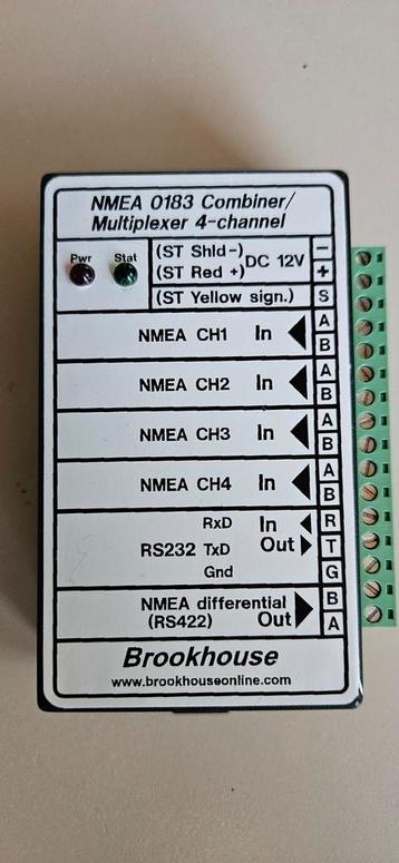 NMEA 0183 Multiplexer 4-kanalen beschikbaar voor biedingen