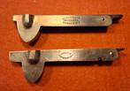 2 Antieke Vlijmen - Zeer Goede Staat, Antiek en Kunst, Ophalen of Verzenden