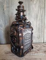 Steampunk Jack Daniels fles., Ophalen of Verzenden, Zo goed als nieuw