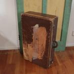 Kist koffer antiek hout origineel plat 75 x 45 x 20 cm, Huis en Inrichting, Woonaccessoires | Kisten, Minder dan 50 cm, Minder dan 50 cm