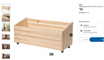 5 Ikea IVAR magazijnstellingen opbergstellingen 50 diep - afbeelding 5