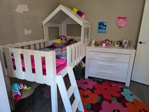 kinder kamer set (3 delig), Kinderen en Baby's, Kinderkamer | Stapelbedden en Hoogslapers, Gebruikt, Stapelbed, Ophalen