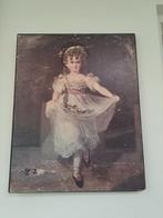 Oude brocante prent, Ophalen of Verzenden, Zo goed als nieuw