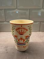 Jubileum beker 1898-1938 Wilhelmina, Verzamelen, Ophalen of Verzenden, Zo goed als nieuw, Servies