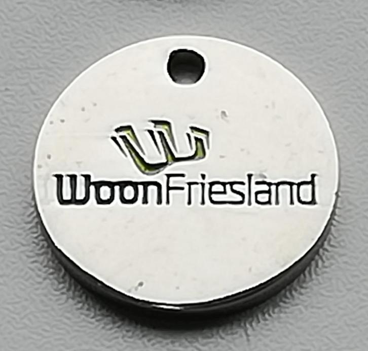 Winkelwagenmuntje woon Provincie Friesland, Verzamelen, Winkelwagenmuntjes, Ophalen of Verzenden