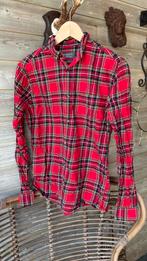 Rode Primark flanellen blouse - XS, Ophalen of Verzenden, Gedragen, Rood, Halswijdte 38 (S) of kleiner
