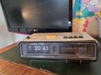 Vintage Gold Star Flip clock klok Radio Wekker, Gebruikt, Onbekend, Ophalen of Verzenden, Onbekend