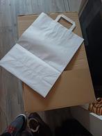 250 witte papieren tassen, Ophalen, Nieuw