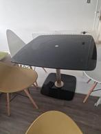 Eettafel met 4 stollen, Huis en Inrichting, Tafels | Eettafels, Gebruikt, Vijf personen of meer, Rechthoekig, 50 tot 100 cm