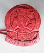 Keramiek carnaval insigne tooken RIJEN (NB) KPLS "BIERVATEN", Verzamelen, Ophalen of Verzenden, Gebruikt