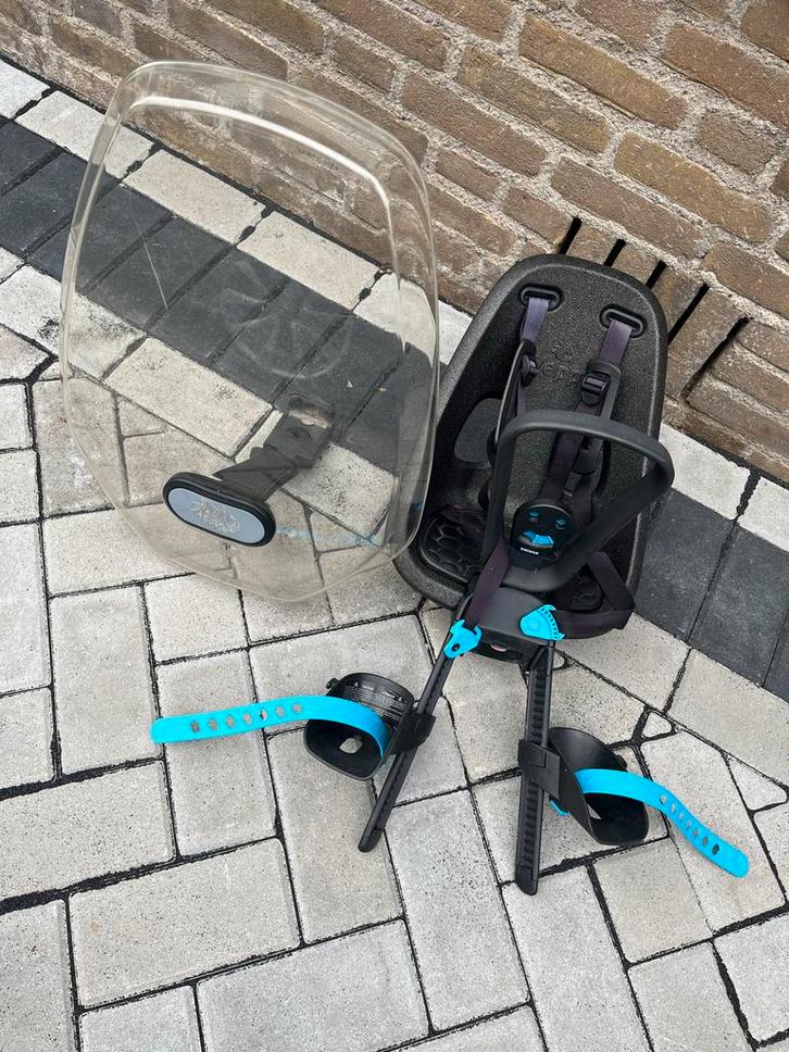Fietsstoeltje Voorzitje Thule Yepp Nexxt Mini, Fietsen en Brommers, Fietsaccessoires | Fietsstoeltjes, Gebruikt, Voorzitje, 9 t/m 18 kg