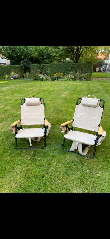 Draagbare strandstoel human nature x2 beschikbaar voor biedingen