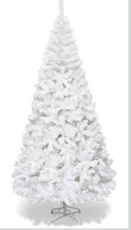 Kerstboom wit 210cm, Diversen, Kerst, Ophalen of Verzenden, Zo goed als nieuw