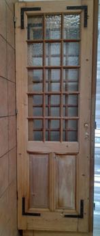2 mooie ( geloogde) paneeldeuren 240 hoog, Doe-het-zelf en Verbouw, Deuren en Horren, Ophalen, Gebruikt, 215 cm of meer, Binnendeur