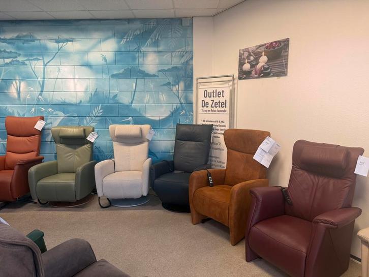 Prominent Meubelzorg Velderhof Gealux relax stoel fauteuils, Huis en Inrichting, Stoelen, Zo goed als nieuw, Verzenden