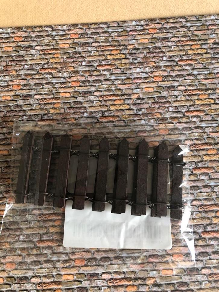 Dorpsdecoratie: Hekjes & Bankjes, Diversen, Kerst, Zo goed als nieuw, Ophalen of Verzenden
