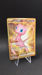 Mew EX 205/165 - MEW 151 - Gouden Pokemon kaart, Hobby en Vrije tijd, Verzamelkaartspellen | Pokémon, Ophalen of Verzenden, Zo goed als nieuw