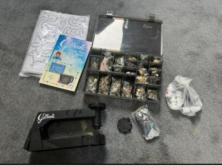 Stuts apparaat Gematic en toebehoren, Hobby en Vrije tijd, Kledingapplicaties en Hotfix, Zo goed als nieuw, Ophalen of Verzenden