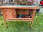 Konijnenhok hout 92x32x45 cm, Dieren en Toebehoren, Knaagdieren en Konijnen | Hokken en Kooien, Gebruikt, Cavia, Hok, 75 tot 110 cm