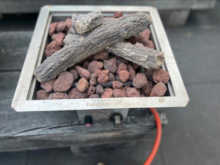 Aangeboden Inbouwbrander, buitenhaard, Tuin en Terras, Vuurtafels, Gebruikt, Ophalen