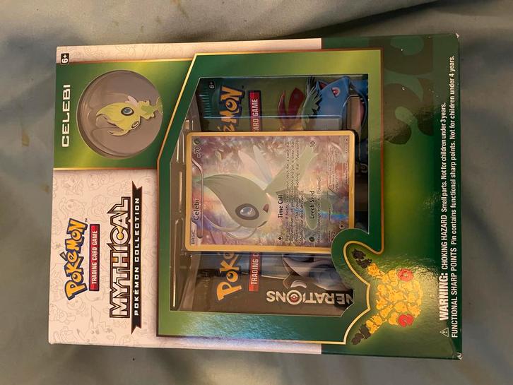 Celebi Mythical Collection - Pokémon TCG, Hobby en Vrije tijd, Verzamelkaartspellen | Pokémon, Zo goed als nieuw, Overige typen