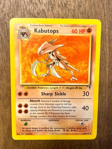 Kabutops - Legendary Collection Non-Holo 27/110 beschikbaar voor biedingen