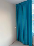 Blauwe Slaapkamer Gordijnen, Huis en Inrichting, 100 tot 150 cm, Ophalen of Verzenden, Zo goed als nieuw, 200 cm of meer