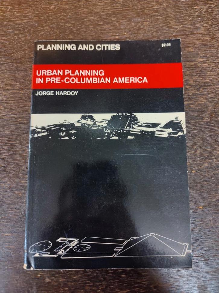 Urban Planning Pre-Columbian America (1968) – Eerste Druk, Boeken, Kunst en Cultuur | Architectuur, Zo goed als nieuw, Ophalen of Verzenden