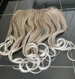 Clip in • weft hair • haar mat pruik extensions - As Blond, Nieuw, Ophalen of Verzenden, Pruik of Haarverlenging