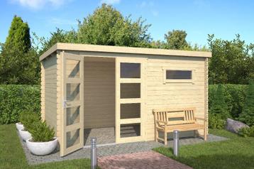 Blokhut Timian 380x230 Onbehandeld vuren beschikbaar voor biedingen