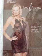 sexy nacht lingerie, Verzenden, Zwart, Nachtkleding