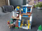 Lego city Bergpolitie Politie hoofdkwartier, Ophalen of Verzenden, Zo goed als nieuw