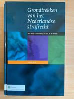 Grondtrekken van het Nederlandse strafrecht, Boeken, Nieuw, Overige wetenschappen, Kronenberg & De Wilde, Ophalen of Verzenden