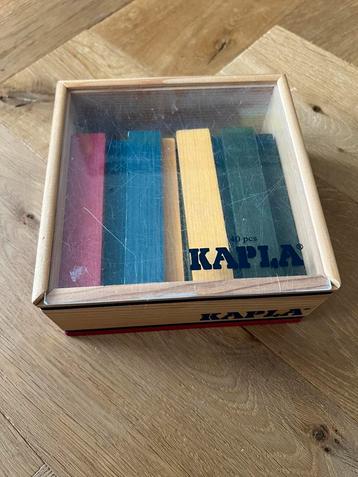 Kapla 40 plankjes - rood, blauw groen en geel beschikbaar voor biedingen