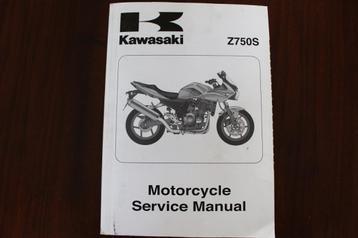 Kawasaki Z750S 2005 motorcycle service manual ZR750 beschikbaar voor biedingen