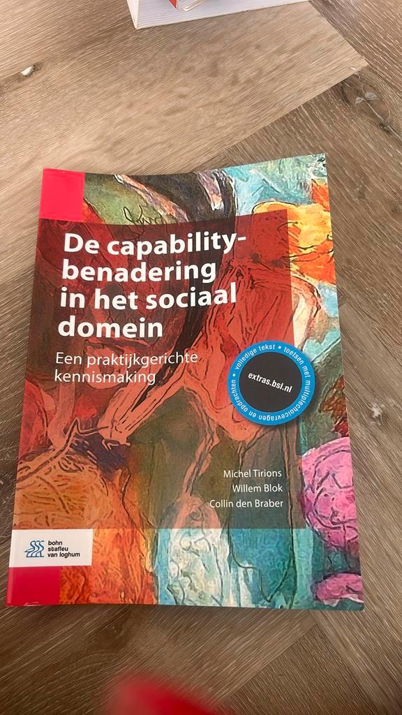 De capabilitybenadering in het sociaal domein, Boeken, Wetenschap, Zo goed als nieuw, Sociale wetenschap, Ophalen of Verzenden