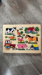 Boerderijdieren vormenpuzzel, Ophalen of Verzenden, Zo goed als nieuw