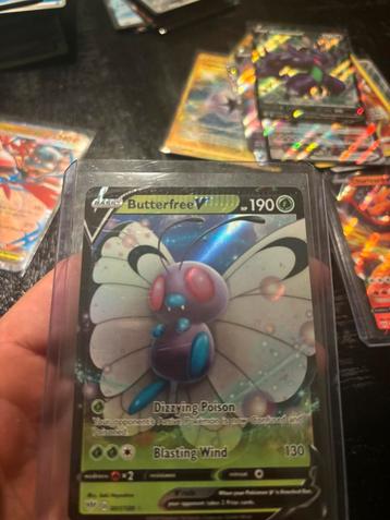 Butterfree V error card beschikbaar voor biedingen