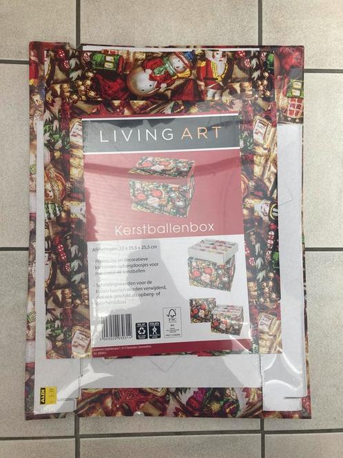 NIEUW Kerstballen / Kerstballen box, Diversen, Kerst, Nieuw, Ophalen of Verzenden
