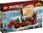 Lego Ninjago Destiny's Bounty schip, Kinderen en Baby's, Speelgoed | Duplo en Lego, Ophalen of Verzenden, Zo goed als nieuw, Complete set