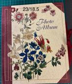 Vintage Fotoalbum met Bloemen, Ophalen of Verzenden, Zo goed als nieuw, Fotoalbum
